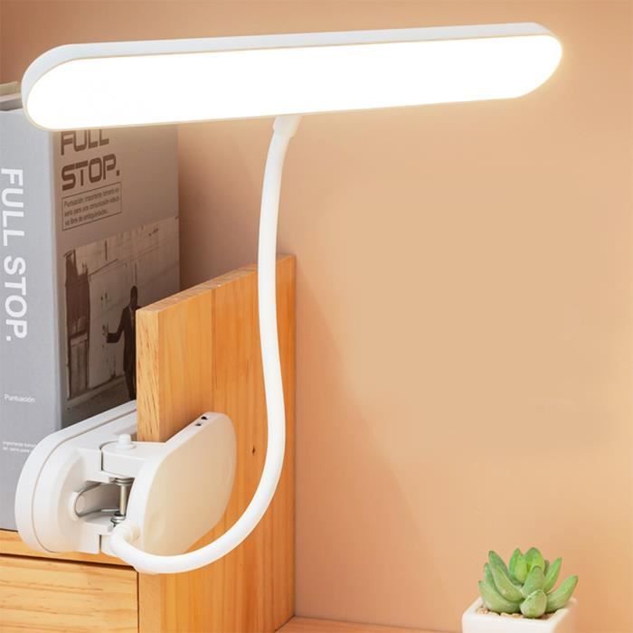 Lampe de Table à LED en Cristal et Acrylique Veilleuse à Batterie