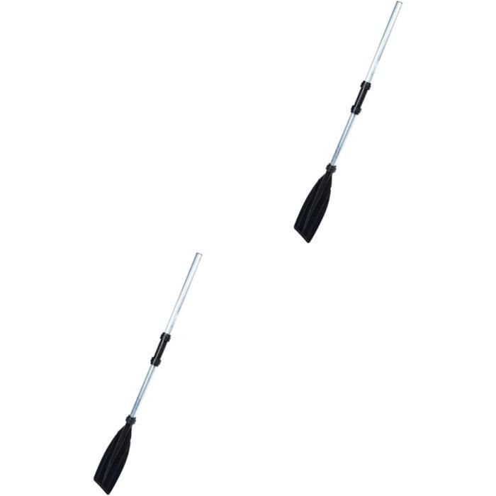 Lot De 2 Pagaies Télescopiques Aluminium Pour Kayak, Canoë, Bateau Gonflable
