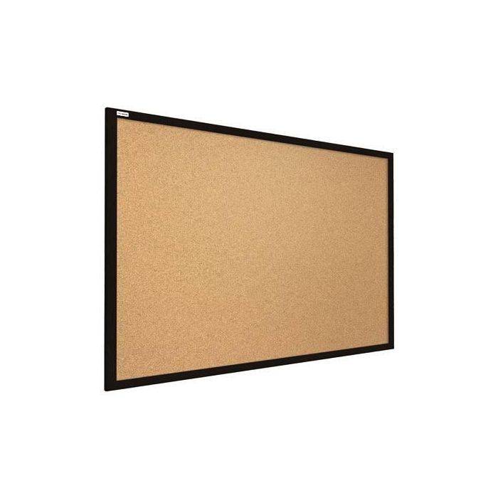 Tableau D'affichage En Liège Bi-Office 885 X 585 Mm - Cadre Noir - Neuf