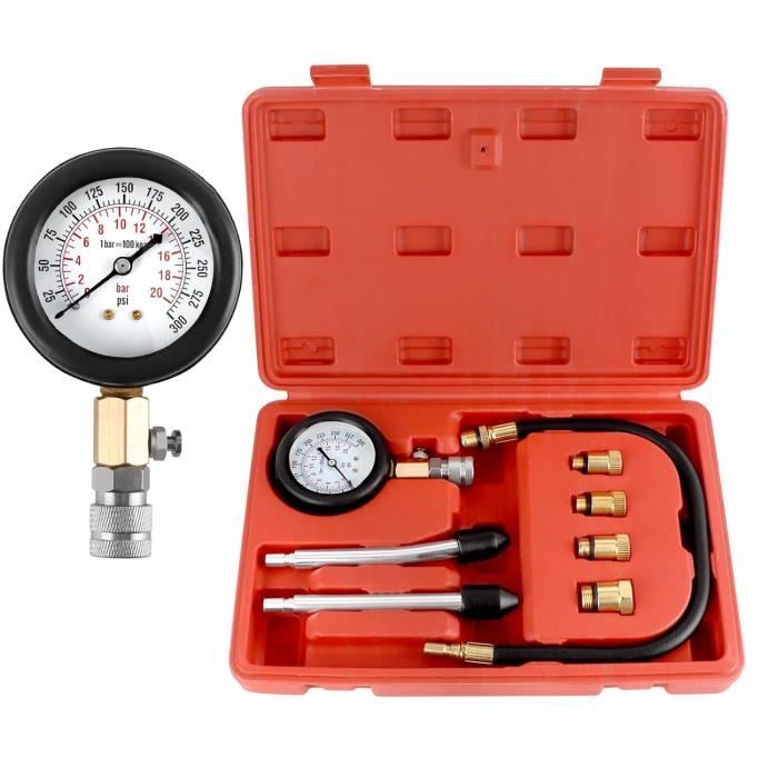 Kit Testeur De Contre-Pression D'Échappement - Tuyau 6 Pieds - Diagnostic Auto Pro
