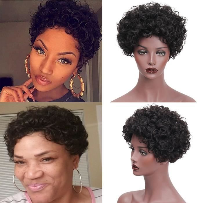 Featured image of post Perruque Courte Femme Noire