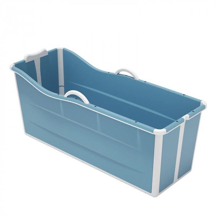 Version Bleu Sans Couvercle Baignoire Pliante Pour Adultes Baril De Bain Menager Seau Portable Grand Pliable Epaisse La Achat Vente Jeux De Piscine Cdiscount