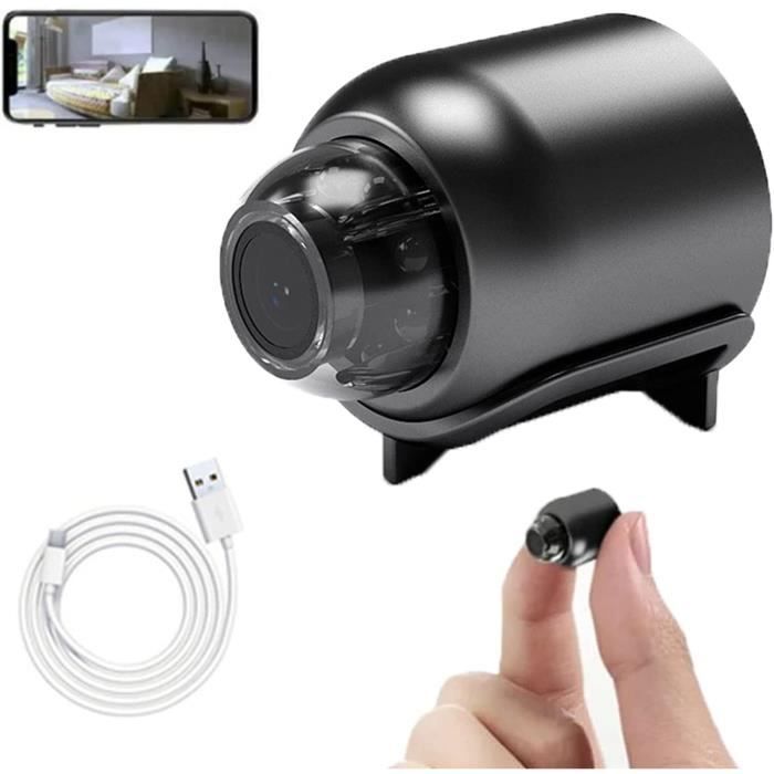 Mini Camera Espion Sans Fil HD 1080P Spy Caméra De Surveillance Wifi Avec  Vision 313113997915
