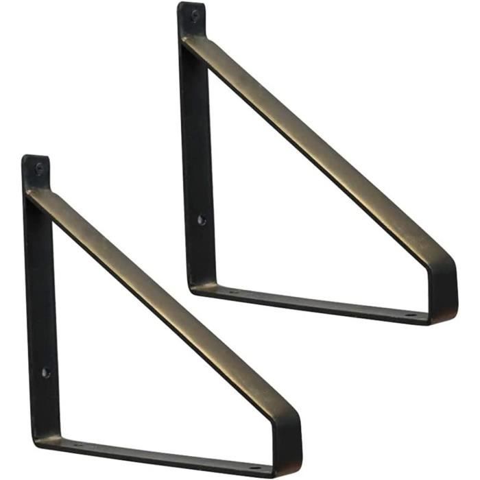 Equerre Etagere Noire