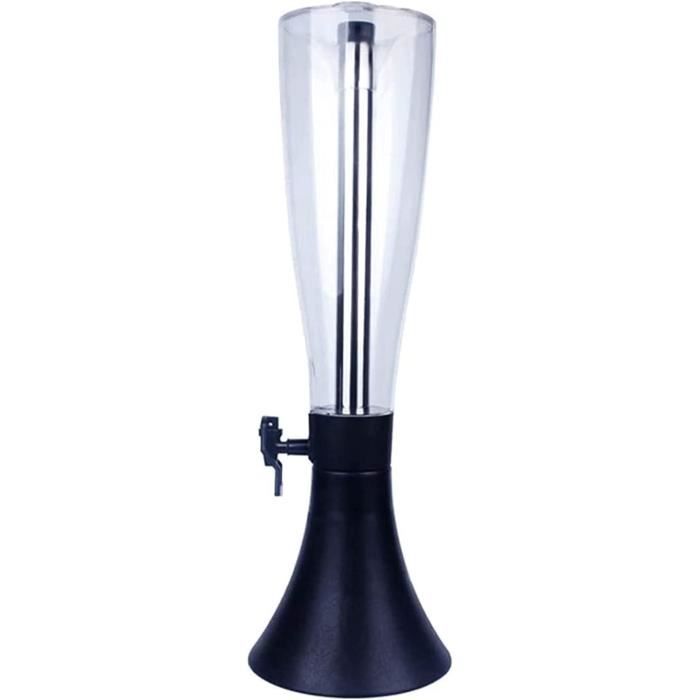 Distributeur Boisson Double Tour à Bière 3" Acier Inoxydable - 2 Robinets Pour Brassage Maison