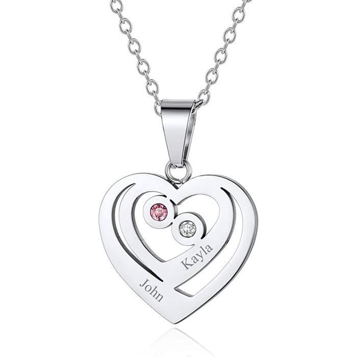 Pendentif Médaille Alu Anodisé - Gravure Personnalisée + Chaîne - Prénom Au Choix - Vert
