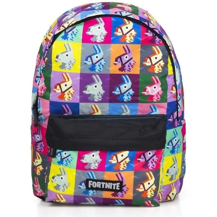 Sac a dos multicolore fortnite lama 40cm Cdiscount Bagagerie Maroquinerie