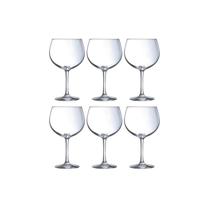 Lot De 12 Verres à Vin Cosy & Trendy 19 CL - Verres Ballon Élégants Fabrication Européenne