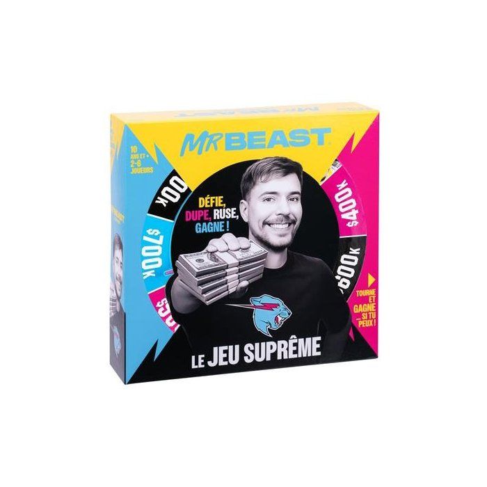 Jeu de société MRBEAST Jeu Suprême Stratégie Défis