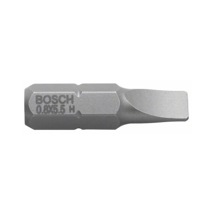 Bosch Embout pour vis a fente - 1.6x8.0 mm - H 25mm