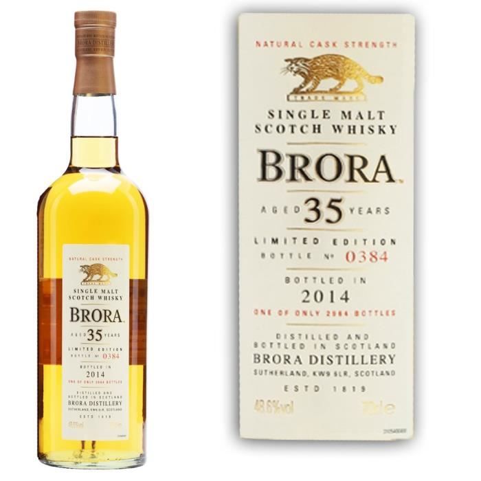 Brora 13th release 1978 35 ans 48.6° Achat / Vente Brora 1978 35 ans 48.6° Cdiscount