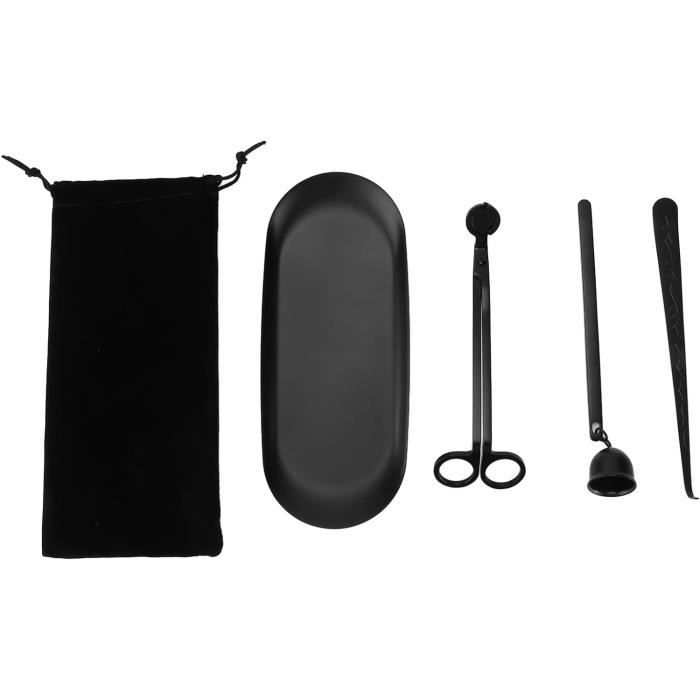 Coupe-mèche Pour Bougies En Acier Inoxydable - Accessoire Pour Entretien Bougies Parfumées Et Lampes à Huile