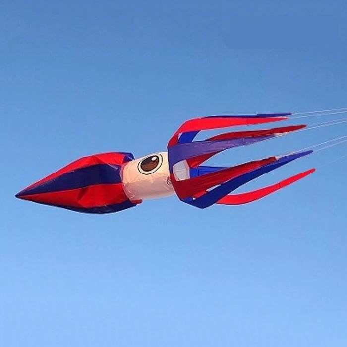 Cerf-volant Trilobite 15 Mètres – 9KM, 30D Nylon, Ligne Linge Gonflable