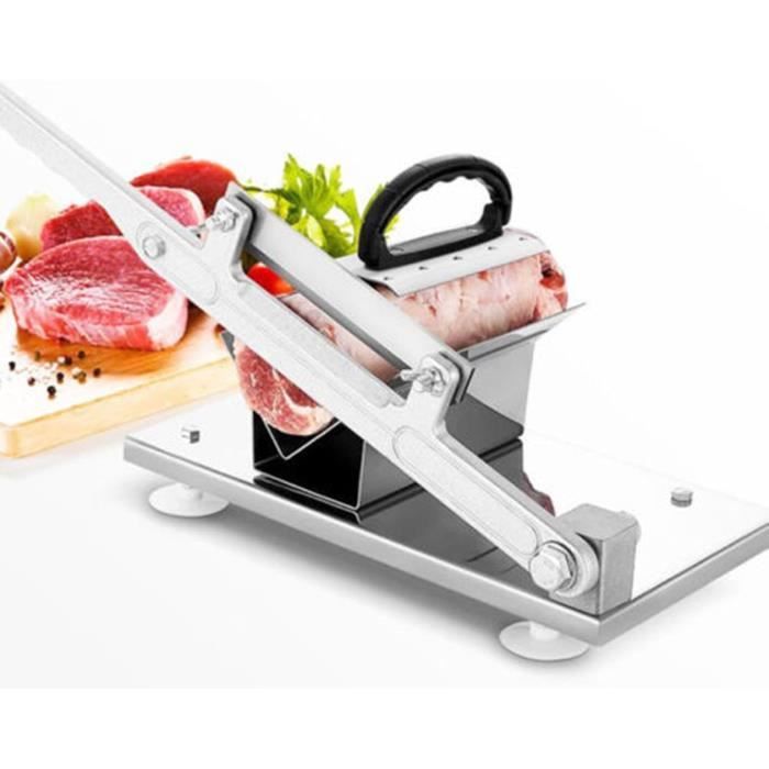 Trancheuse Électrique Petra 150W - Lame Inox 170mm, 3 Vitesses, Épaisseur Réglable 1-15mm - Parfaite Pour Viandes, Fromages, Légumes