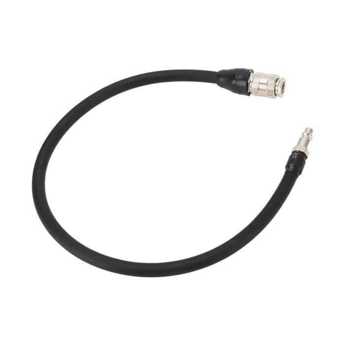 Tube Extension Gonfleur Pneu 20 Cm - 5/16" X 32TPI - Adaptateur Rapide Haute Pression Pour Voiture, Moto, Vélo