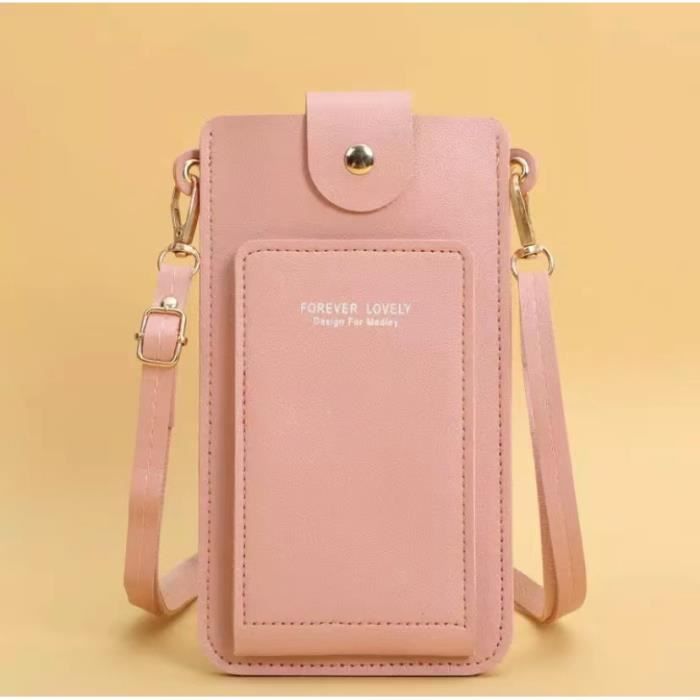 Cartable NXSKH PU Mobile Phone Bag for Samsung/iPhone/Huawei Womens ...
