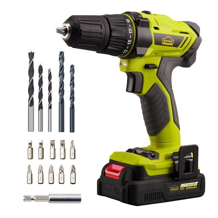 Taille-haies Telescopique DEWINNER Sans Fil - 20V, Lame 46cm - Pour Haies Hautes