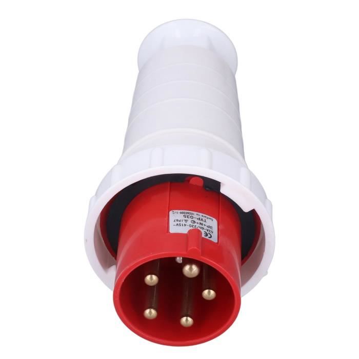 EJ.life Industrial Socket, Aviation Sockets 220‑415V 63A for Outdoor