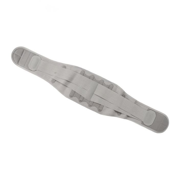 Ceinture Grossesse Soutien Abdominal - Élastique Respirante, Réglable, Soulage Dos (Noir/XXL)