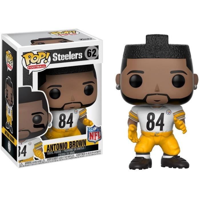Figurine Funko Pop! NFL : Steelers : Antonio Brown - Jaune