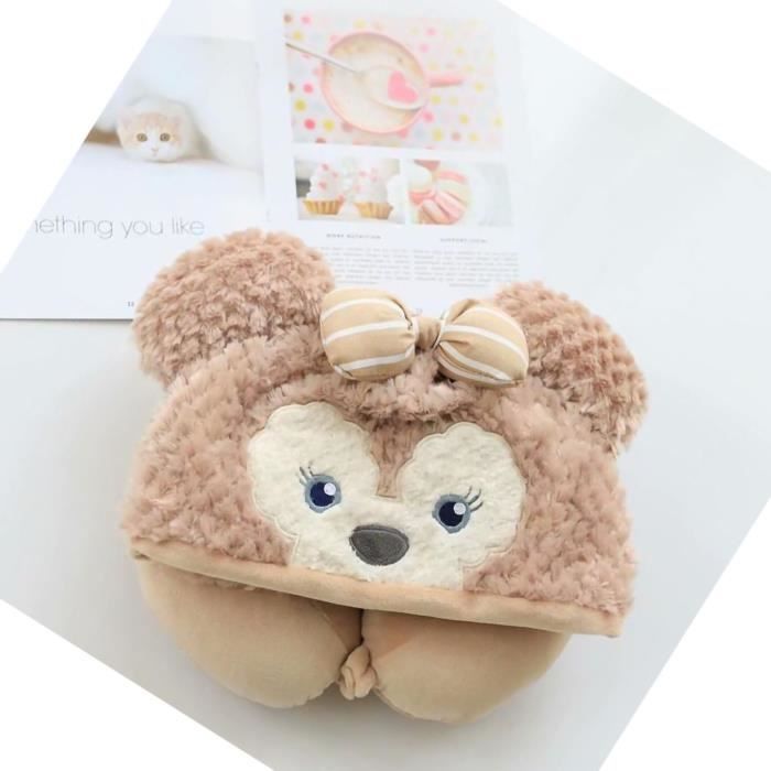 AYNKH Peluche Croissant Capybara Ultra Douce – 23 Cm, Oreiller Décoratif Pour Salon, Lit, Chambre – Cadeau Mignon Anniversaire