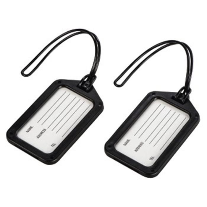 bleu Aveson Lot de 6 porte-/étiquettes pour bagage en aluminium avec /étiquettes