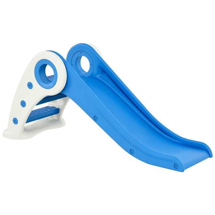Toboggan 3-en-1 AIYAPLAY Avec Panier Basket - Pliable Pour Enfants 2-5 Ans