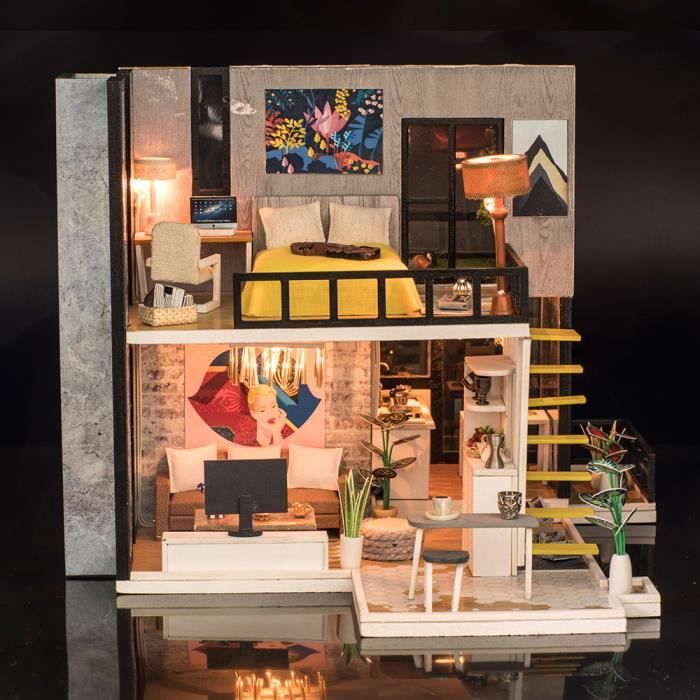 kit construction maison miniature