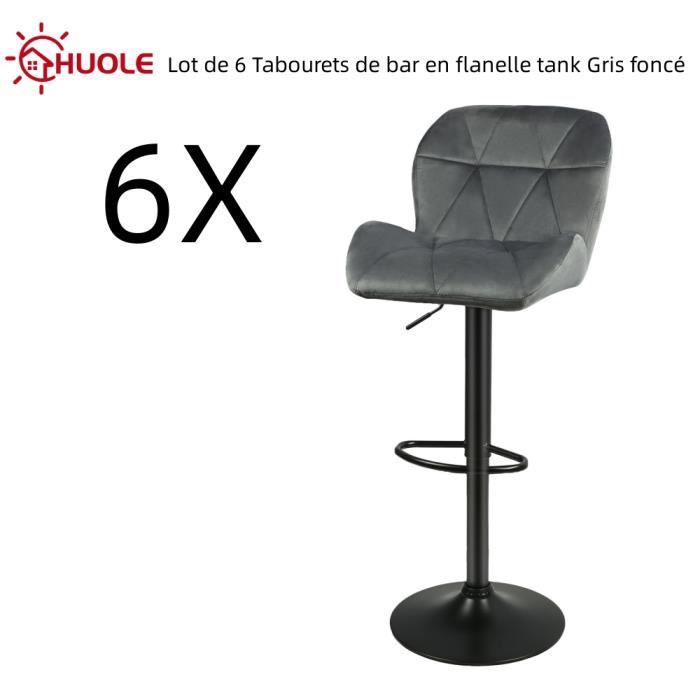 Nyxi Lot de 6 tabourets pliants Ronds compacts pour Bureau à Domicile