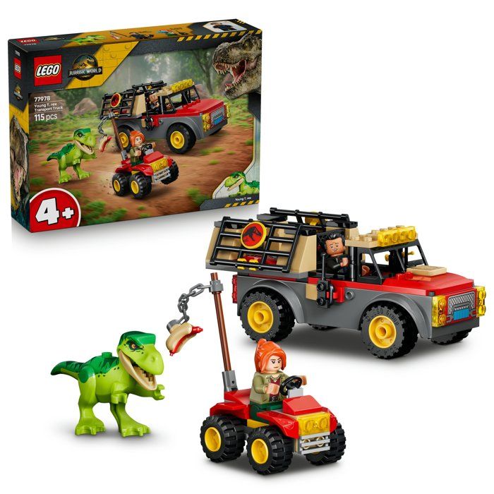 Camion de transport du jeune T rex - vue 2