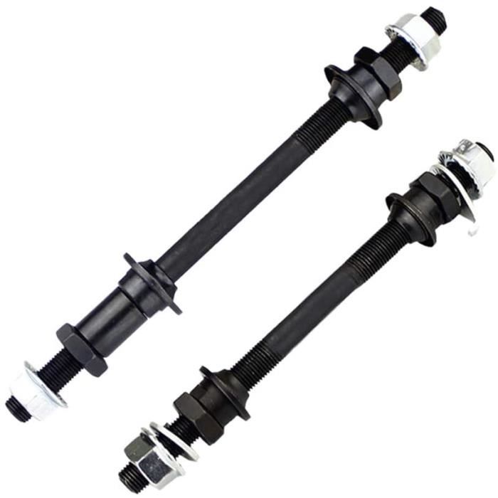Axe De Roue Vélo Easyboost - Avant/Arrière, Diamètre 9mm, Longueur 141mm, Avec Écrous Coniques - Pour VTT, Route, Ville