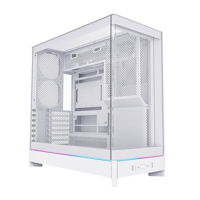 Boîtier PC ATX MONTECH HS02 Verre trempé Ventilation verticale Design réversible - vue 2