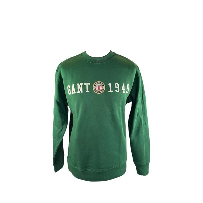 Pull Gant Crest forest green XL Forest green Cdiscount Pr t
