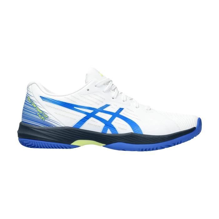 Chaussures Padel ASICS Homme SOLUTION SWIFT FF Blanc / Bleu AH 2023