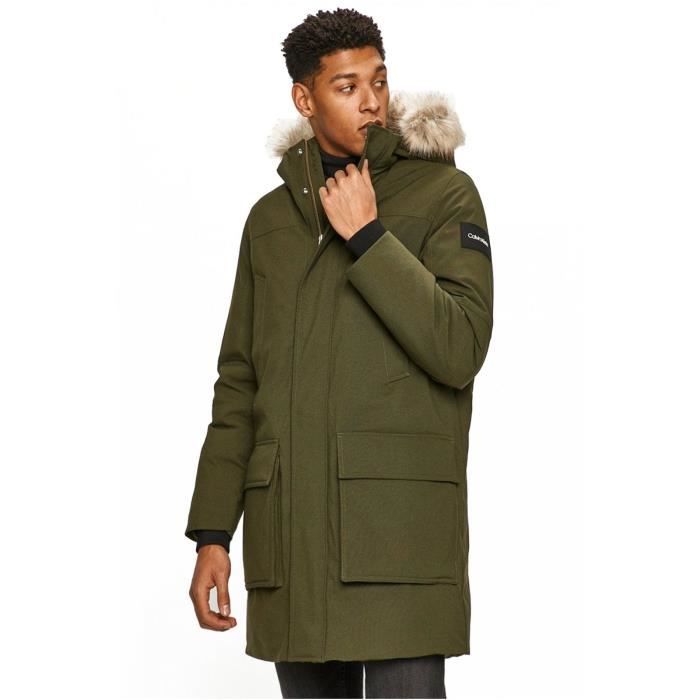 calvin klein performance parka