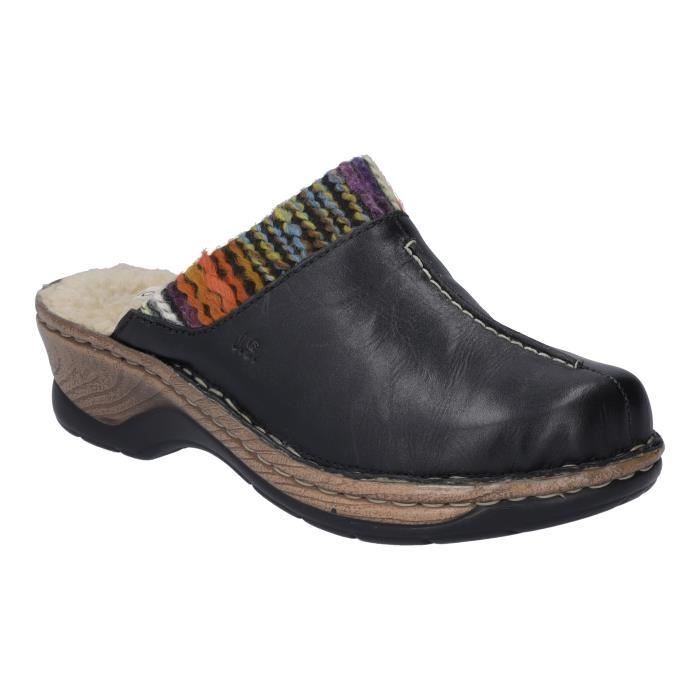 Sabots pour Femmes JOSEF SEIBEL Catalonia 59 Noir Cuir