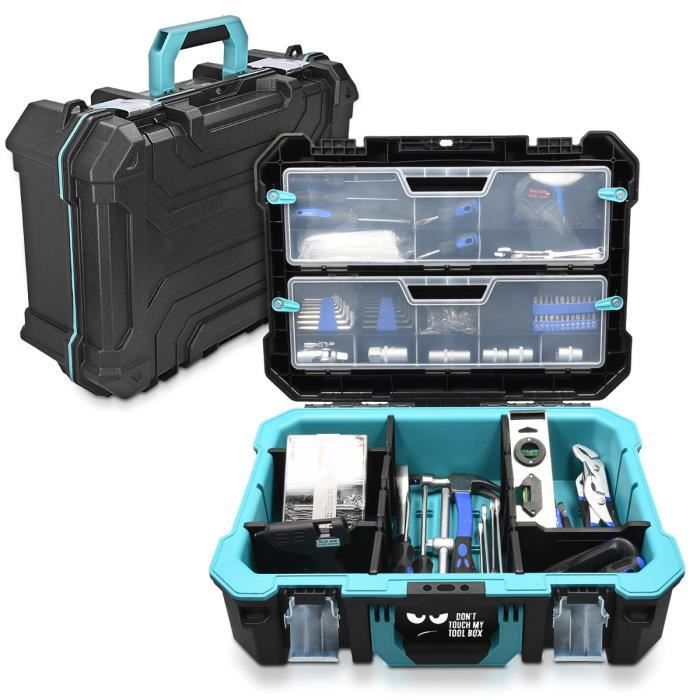 Outil Sac Boîte à outils Boîte à outils 16 compartiments Outil Sac Boîte à outils Boîte à outils 16 compartiments