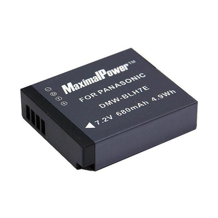 MTB MORE ENERGY Akku Für Panasonic DMW-BLH7 DMW-BLH7 Akku, Li-Ion, 700