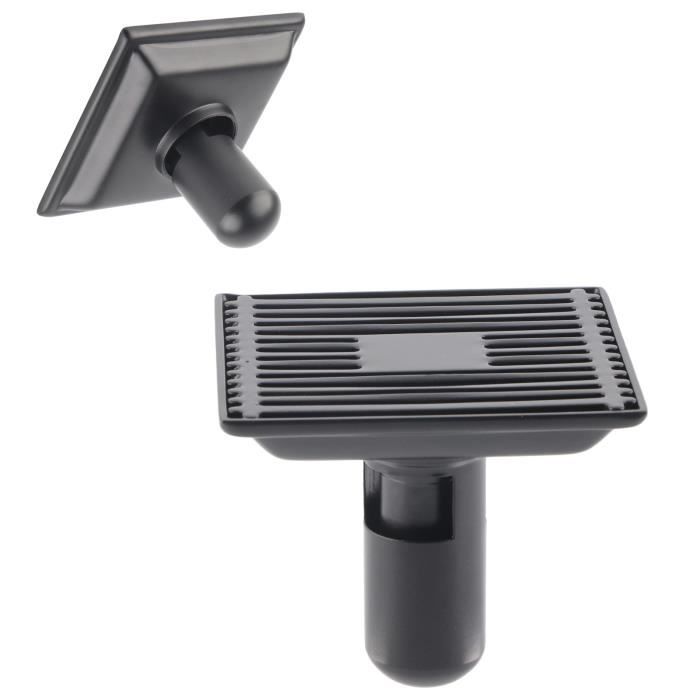 Bonde De Douche Acier Inoxydable Amovible - 83 Mm Pour évacuation Efficace