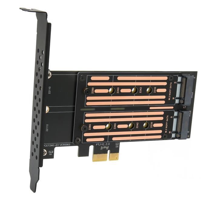 Adaptateur M.2 NVMe vers PCIe – SALUTUYA – 6 Gbps – Compatible Win 7/8/10/11 – Faible consommation dénergie