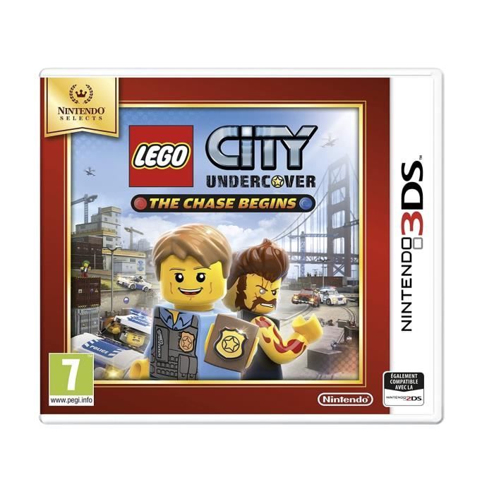 Lego City Undercover The Chase Begins Jeu Nintendo 3DS Cdiscount Jeux video