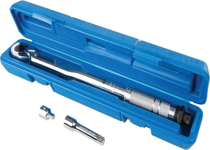 Clé dynamométrique SILVERLINE 8 105 Nm Précision +/ 4% Coffret de rangement inclus