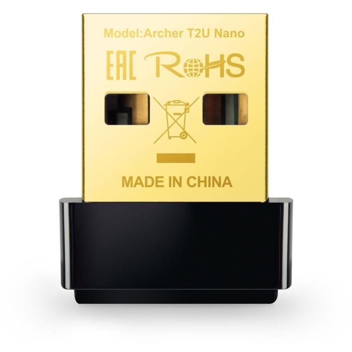 Tp Link Archer T2u Nano Cle Wifi Ac 600 Mbps Adaptateur Usb Wifi Dongle Wifi Cdiscount Informatique Tp Link Archer T2u Nano Cle Wifi Ac 600 Mbps Adaptateur Usb Wifi Dongle Wifi Cdiscount Informatique