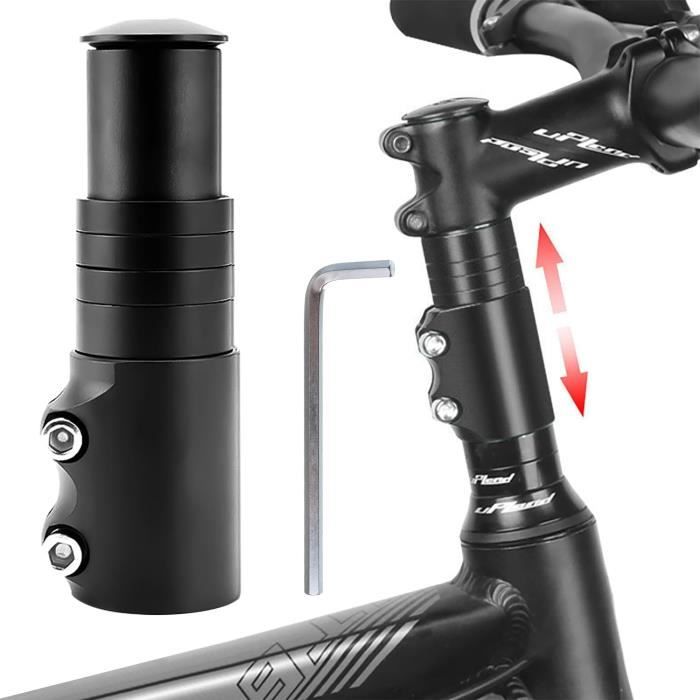 Potence Vélo Courte Potence Vélo Court - Alliage Aluminium - Guidon Creux - Rouge - 31,8 Mm Tige Guidon Vélo Renforcée