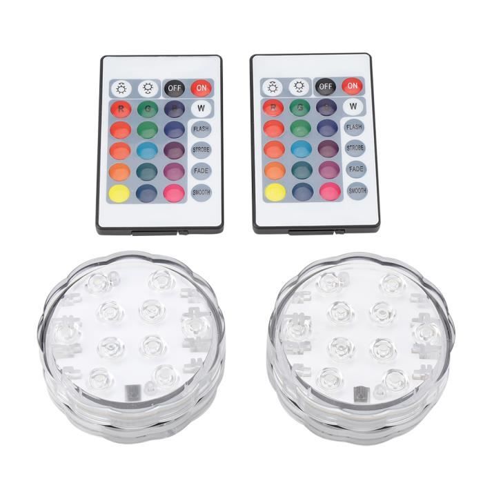 Lampe LED multicolore étanche avec télécommande pour karaoké Party Bar