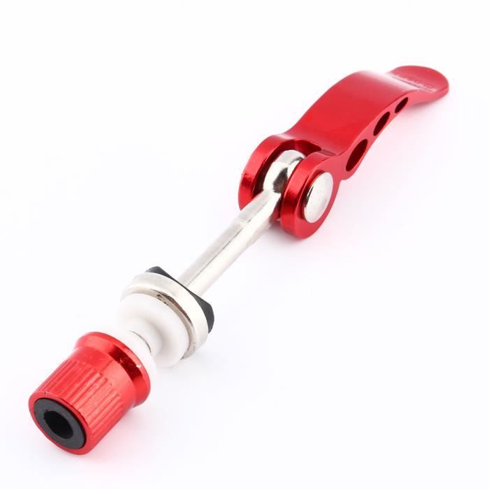 Lot De 2 Tiges De Selle à Dégagement Rapide En Alu Rouge – Universelles Pour VTT Et Vélo De Route