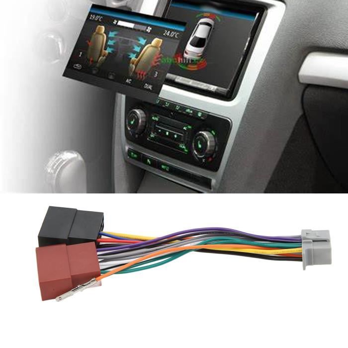 ZAPYVET Adaptateur De Câble De Faisceau De Câblage Stéréo D