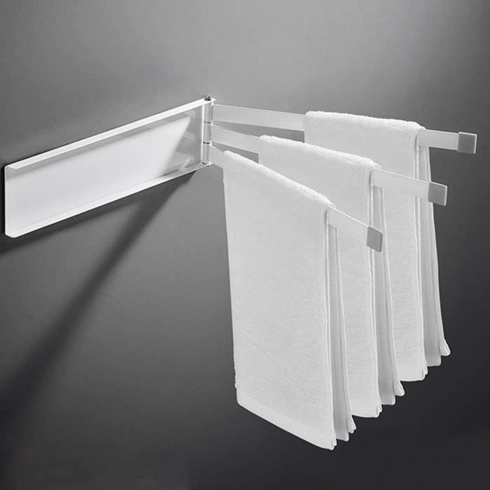 Ba1203 Porte Serviettes De Salle De Bain En Laiton, Rotation À 180
