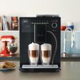 Machine à café espresso CI MELLITA E970-003 - Pure Black - 4 intensités de café - 3 réglages possibles du moulin conique en acier-1