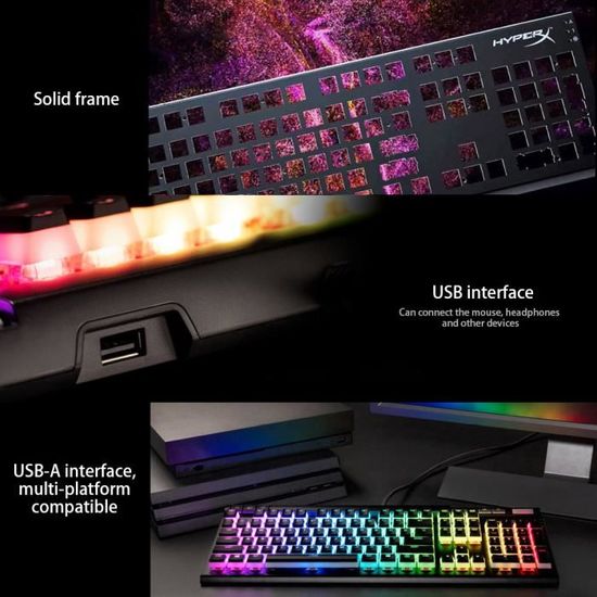 clavier mécanique hyperx